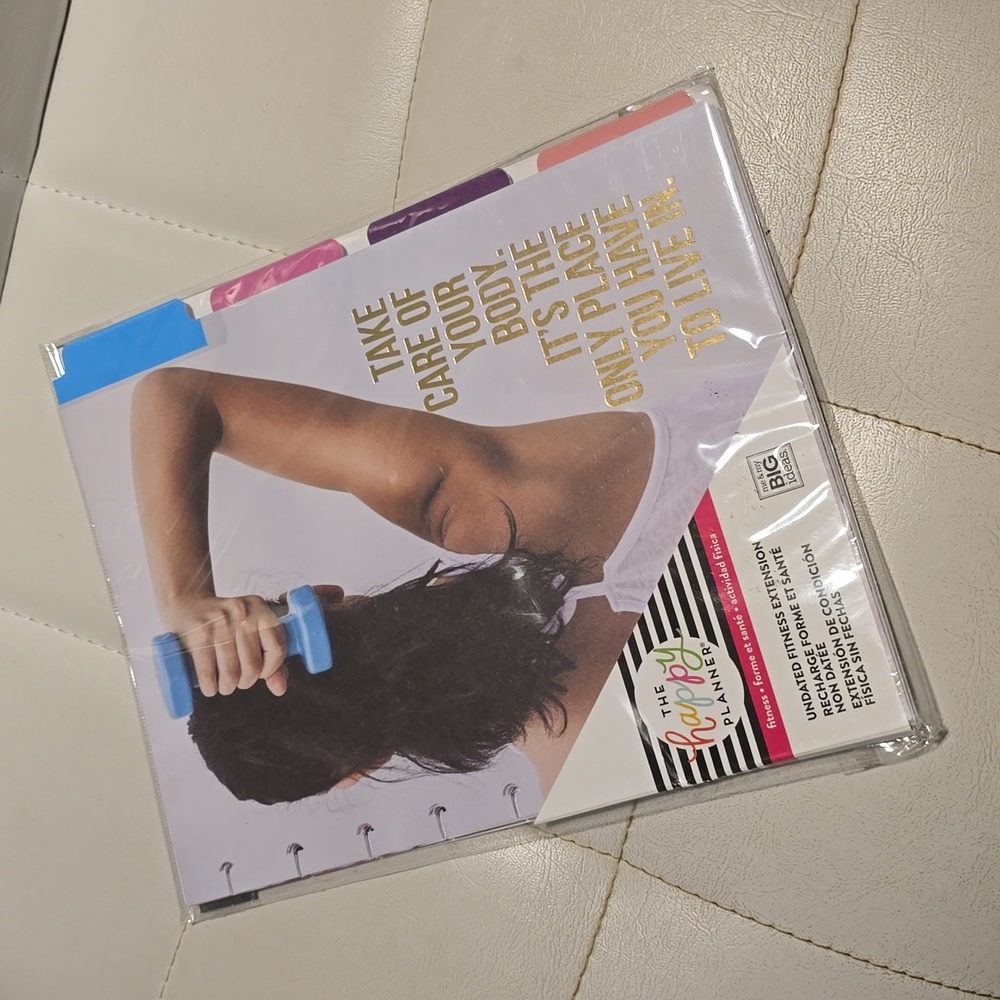 Happy Planner Undated Fitness Extension